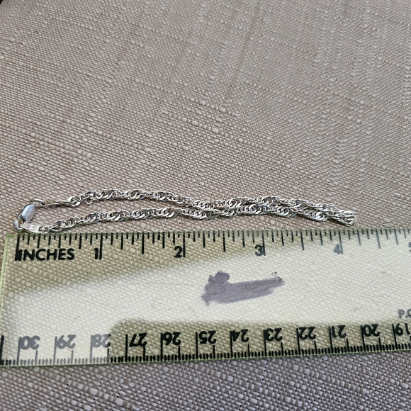 SET! Millefiori Glass Cubes Necklace, 925 SX Earrings & 925 Ankle Bracelet SET! - Picture 15 of 16